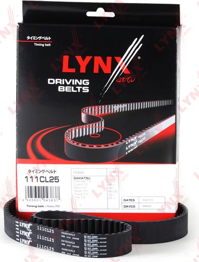 Ремень ГРМ LYNXauto. Артикул 111CL25