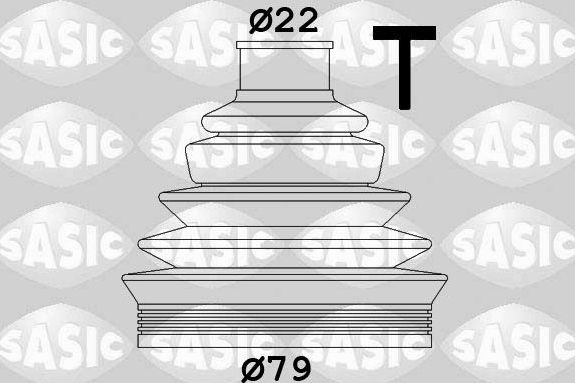 Пыльник ШРУСа наружный Sasic (термопласт) для Fiat Marea 1996-2002. Артикул 1906008