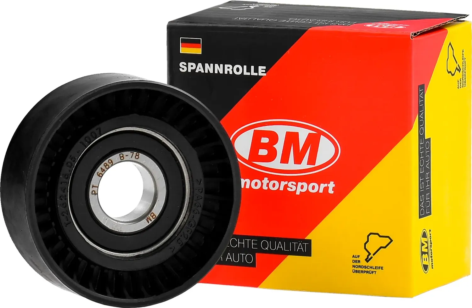 PT 6489_Ролик натяжителя ремня BM PT 6489 BM. Артикул PT6489