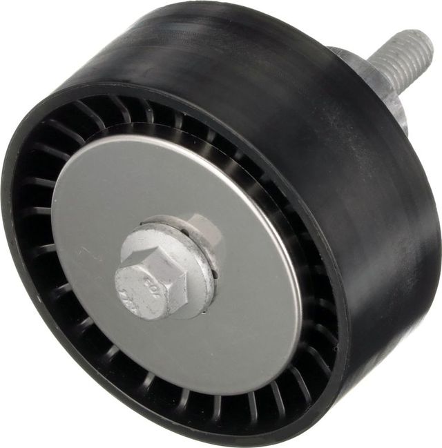 Направляющий (ведущий) ролик приводного поликлинового ремня Gates (полимерный материал) для Ford Transit Custom I 2019-2026. Артикул T36892