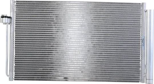 Радиатор кондиционера (конденсатор) Zentparts для BMW 6 II (E63/E64) 2007-2010. Артикул Z19289