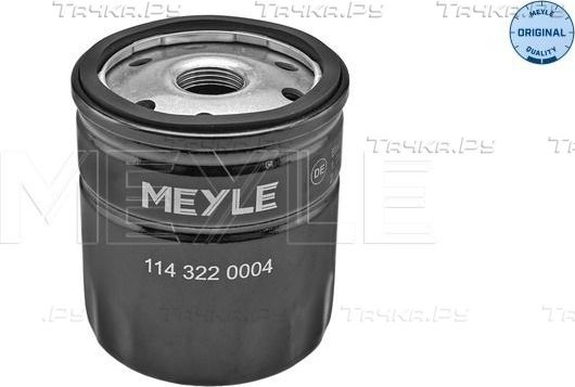 Масляный фильтр Meyle Original для Skoda Fabia III 2014-2026. Артикул 114 322 0004