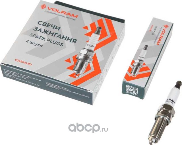 СВЕЧА ЗАЖИГАНИЯ MERCEDES E200 2.5-5.5 02-/C200 2.5-3.5 00-14/SPRINTER 3.5 06-, п (Volram). Артикул VR12171