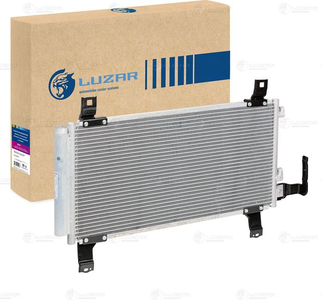 Радиатор кондиционера (конденсатор) Luzar для Mazda 6 I (GG) 2002-2007. Артикул LRAC 2510