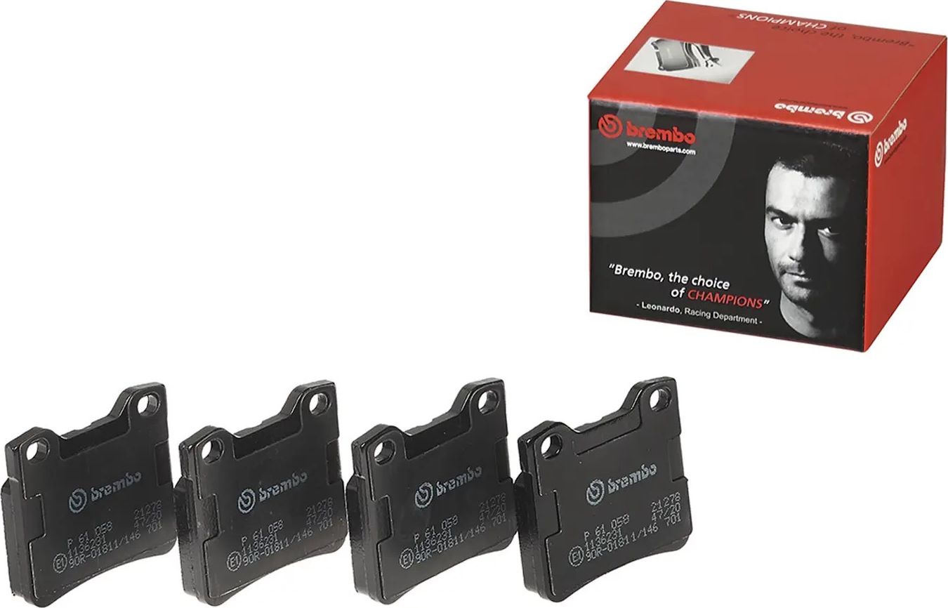 Тормозные колодки Brembo PRIME LINE. Артикул P 61 058