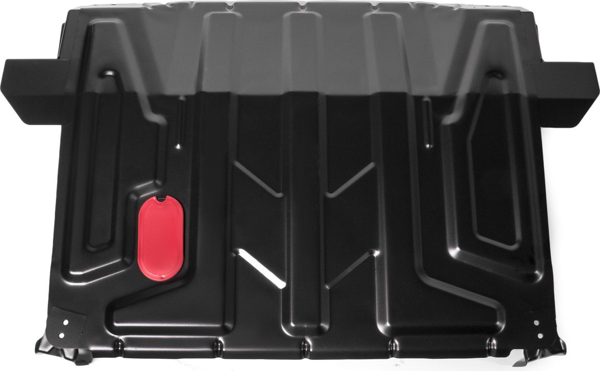 Защита АвтоБРОНЯ для картера и КПП (увеличенная) Lada Priora 2007-2018. Артикул 1.06019.1