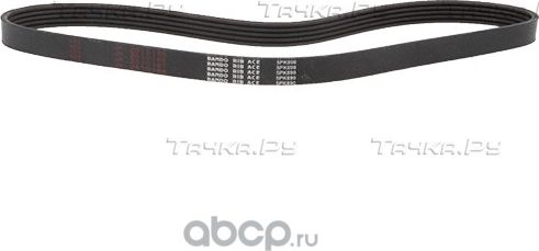 Приводной ремень поликлиновой Bando для Volvo C30 I 2006-2012. Артикул 5PK890