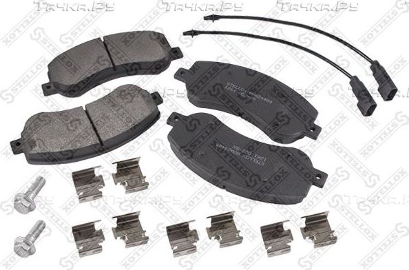 Тормозные колодки Stellox передние для Ford Transit VII 2006-2014. Артикул 1261 002-SX