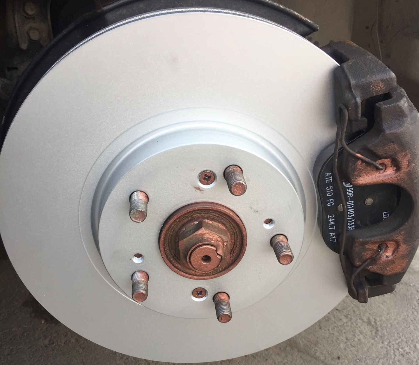 Тормозной диск ATE. Артикул 24.0125-0174.1