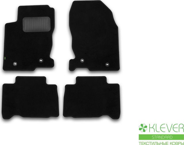 Коврики Klever Standard для салона Lexus NX кроссовер 2014-2026. Артикул KVR02297101210kh