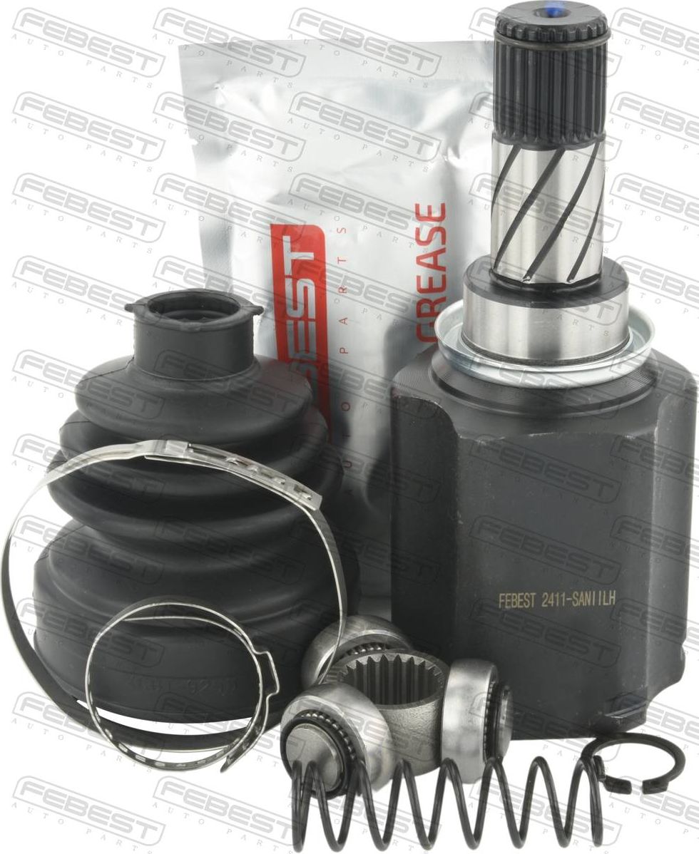 Шрус внутренний (граната) Febest передний левый для Lada XRAY I 2016-2026. Артикул 2411-SANIILH