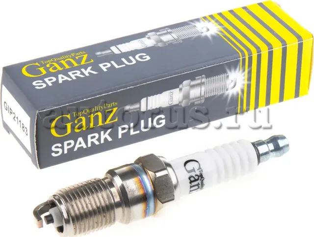 Свеча зажигания для а/м ГАЗ 406дв под газовое оборудование (1183) (Ganz). Артикул GIP21183