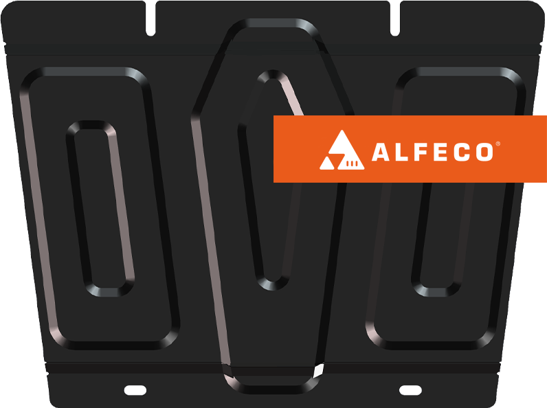 Защита Alfeco для редуктора переднего моста Changan Hunter Plus 2023-2026. Артикул ALF.57.18