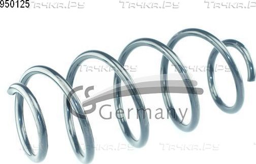 Пружина подвески CS-Germany передняя для Volkswagen Scirocco III 2008-2017. Артикул 14.950.125