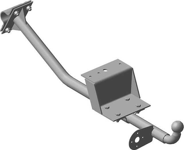 Фаркоп AvtoS разборный для ГАЗ Газель 2705 фургон 1995-2026. Артикул GAZ-06