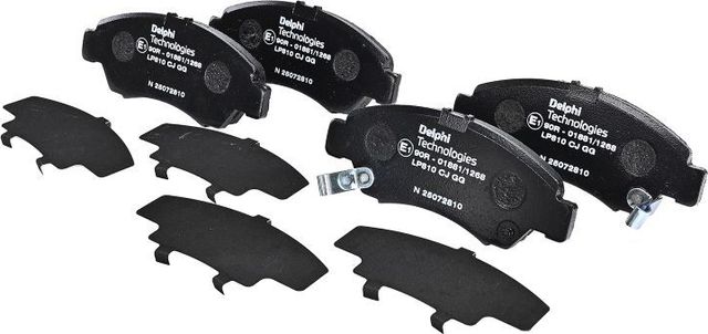 Тормозные колодки Delphi (Low-Metallic). Артикул LP810