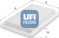 Воздушный фильтр UFI. Артикул 30.C40.00