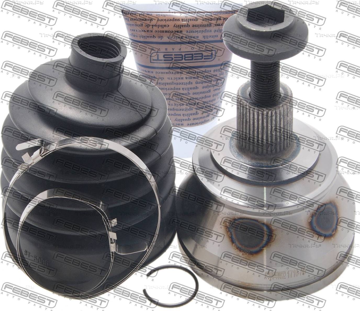 Шрус наружный (граната) Febest передний для Volkswagen Phaeton I 2003-2016. Артикул 1710-A6