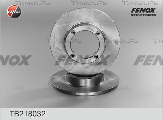 Тормозной диск Fenox передний для Daewoo Tico 1995-2000. Артикул TB218032