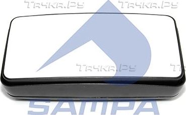 Зеркало боковое Sampa для DAF CF 65 2001-2013. Артикул 051.116