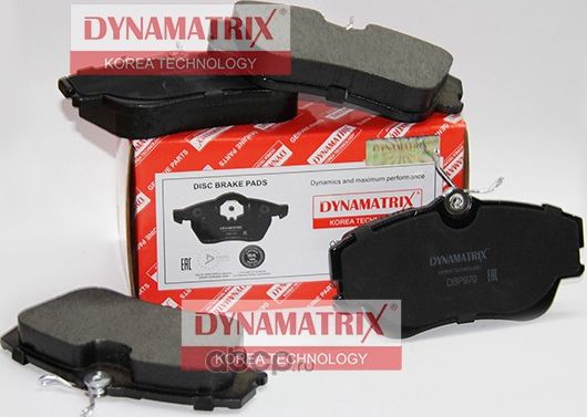 Комплект тормозных колодок (Dynamatrix-Korea) Dynamatrix-Korea. Артикул DBP970