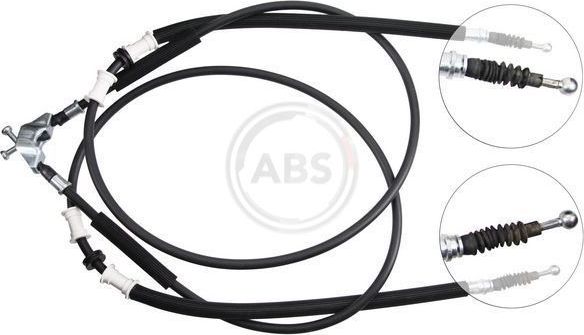 Трос ручника (тросик ручного тормоза) ABS. Артикул K13066