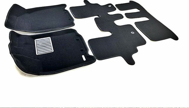 Коврики текстильные Euromat 3D Business для салона Nissan Pathfinder R52 7 мест 2014-2026. Артикул EMC3D-003723