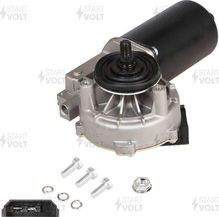 Мотор стеклоочистителя (моторчик дворников) StartVOLT. Артикул VWF 1514