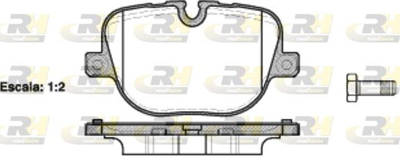 Тормозные колодки RoadHouse. Артикул 21408.00