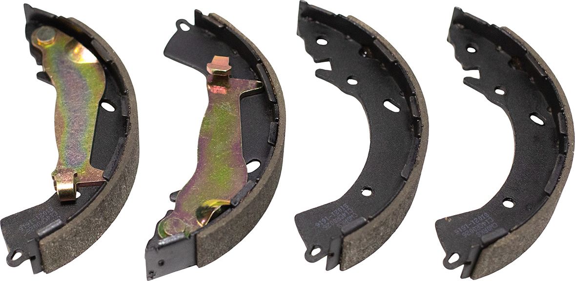 Колодки тормозные задние барабанные (Low Metallic) (Cworks). Артикул C14CR0026