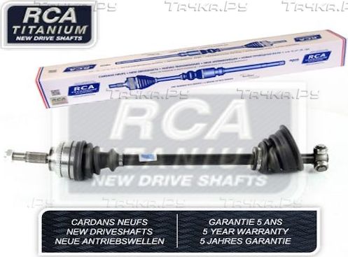 Полуось (привод в сборе, приводной вал) RCA FRANCE NEW DRIVESHAFT. Артикул R479AN