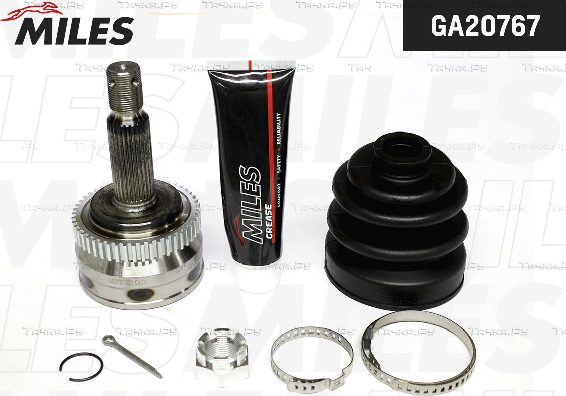 Шрус наружный (граната) Miles передний для Hyundai Tucson I 2004-2010. Артикул GA20767