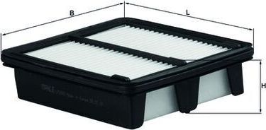 Воздушный фильтр Mahle. Артикул LX 2889