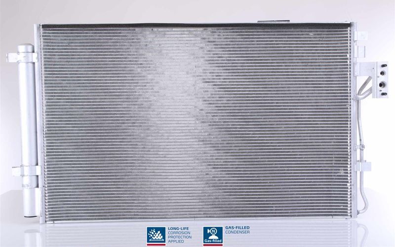 Радиатор кондиционера (конденсатор) Nissens (алюминий). Артикул 940595