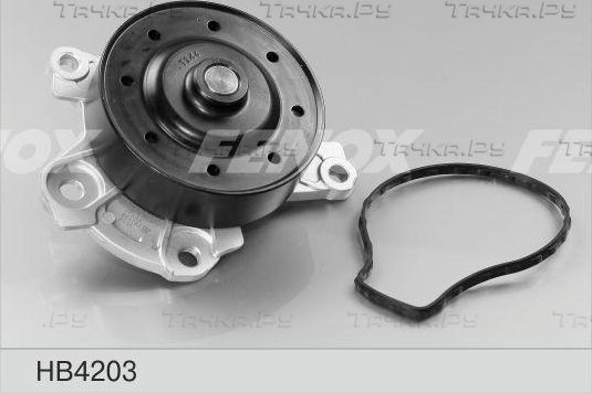 Помпа (водяной насос) Fenox для Volvo C30 I 2006-2012. Артикул HB4203