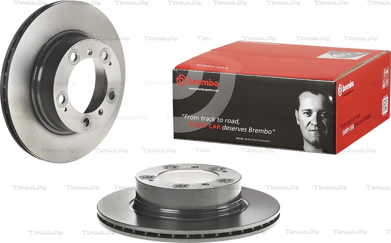 Тормозной диск Brembo UV Coated задний для Porsche Boxster I (986) 1996-1999. Артикул 09.D580.11