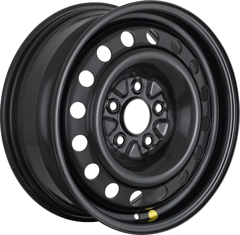Колёсный диск OFF-ROAD Wheels усиленный стальной черный 5x114,3 6,5R16 d66,1 ET+40 для Nissan X-Trail 2001-2013. Артикул 1665-51466BL+40A11