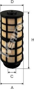 Топливный фильтр MFilter. Артикул DE 3132