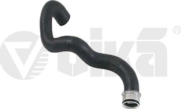 Патрубок радиатора (системы охлаждения) Vika (резина) левый нижний для Mercedes-Benz E-Класс III (W211, S211) 2002-2009. Артикул 11050601