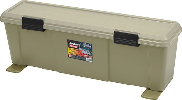 Ящик экспедиционный Iris Ohyama RV BOX 900 30 л 90x24,5x30 см, Хаки. Артикул RV900KH