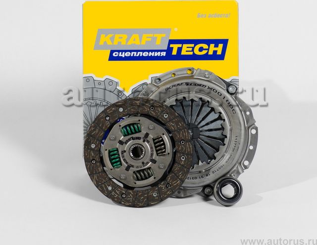 Сцепление (комплект) KraftTech 3P Kit для Peugeot 1007 2005-2009. Артикул W04180D