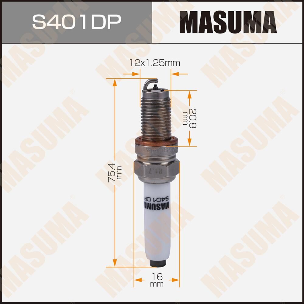 Свеча зажигания Masuma. Артикул S401DP