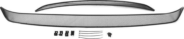 Сетка Arbori на решётку бампера, черная 10 мм для Toyota RAV4 IV 2013-2015. Артикул 01-521313-101