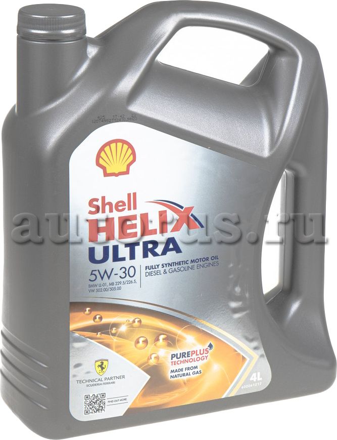 Масло моторное HELIX ULTRA 5W30 синт 4л SHELL. Артикул 550046268