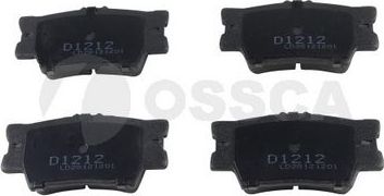 Тормозные колодки OSSCA. Артикул 12225