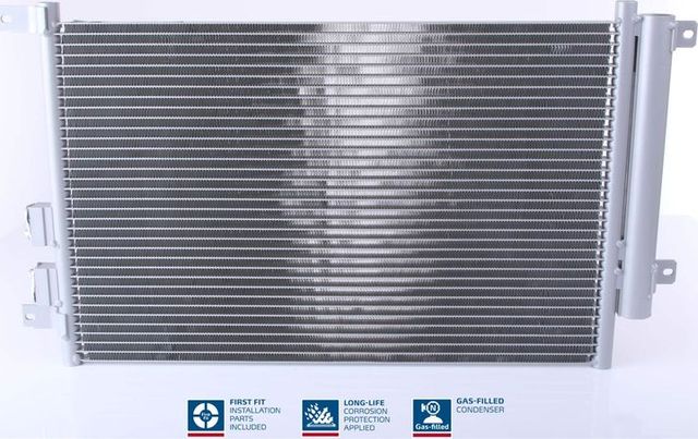 Радиатор кондиционера (конденсатор) Nissens (алюминий) для Alfa Romeo 147 I 2001-2010. Артикул 94744