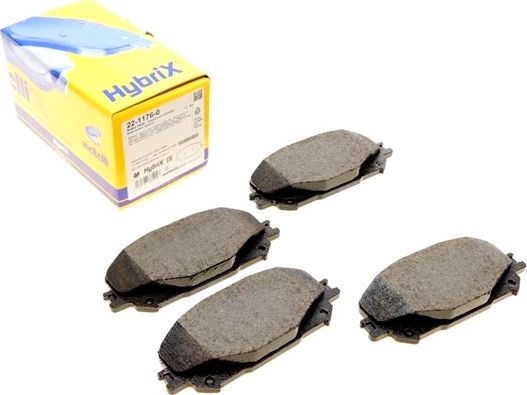 Тормозные колодки Metelli передние для Renault Grand Scenic IV 2018-2026. Артикул 22-1176-0