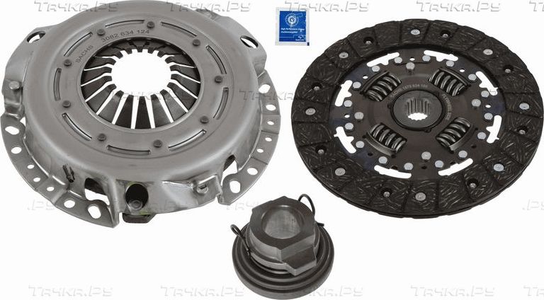 Сцепление (комплект) SACHS для Chevrolet Niva I 2002-2021. Артикул 3000 952 010