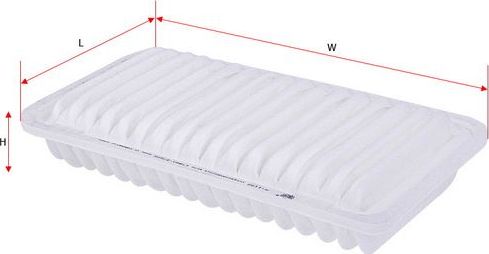 Воздушный фильтр Sakura. Артикул A-1192