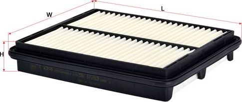 Воздушный фильтр Sakura. Артикул A-2908